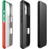 Portugal Flag Distressed iPhone 17 Impact Case